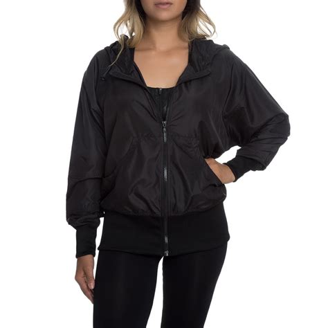 Women's Black Windbreakers (13) 